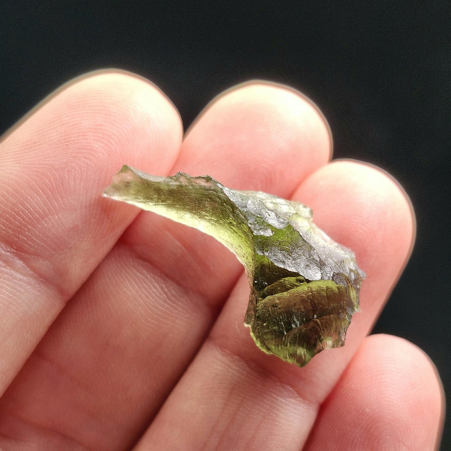 Authentic Moldavite Tektite Specimen 2.17g