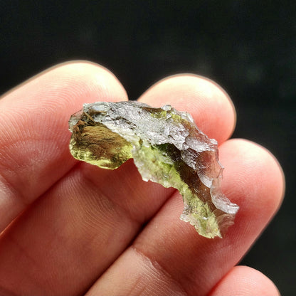 Authentic Moldavite Tektite Specimen 2.17g