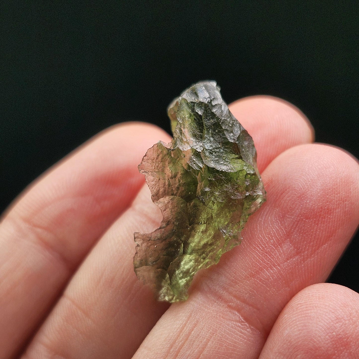 Authentic Moldavite Tektite Specimen 2.17g