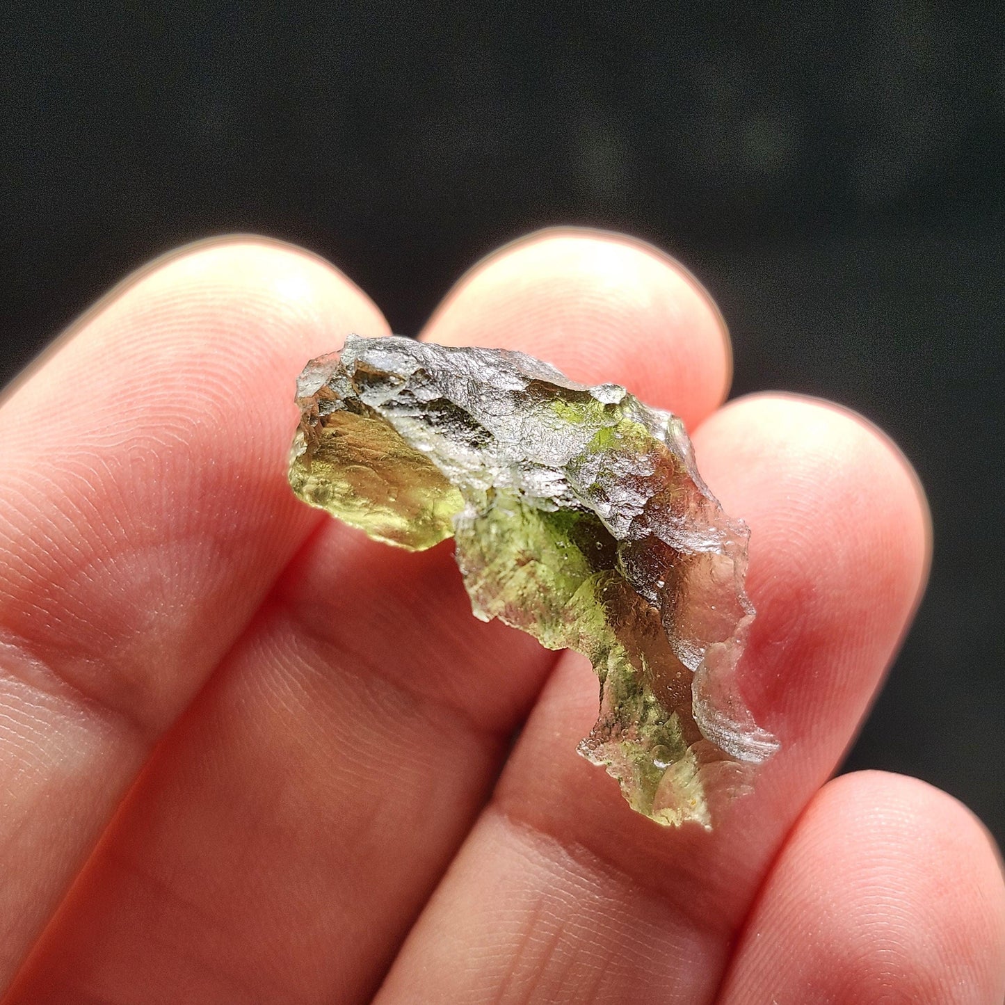 Authentic Moldavite Tektite Specimen 2.17g