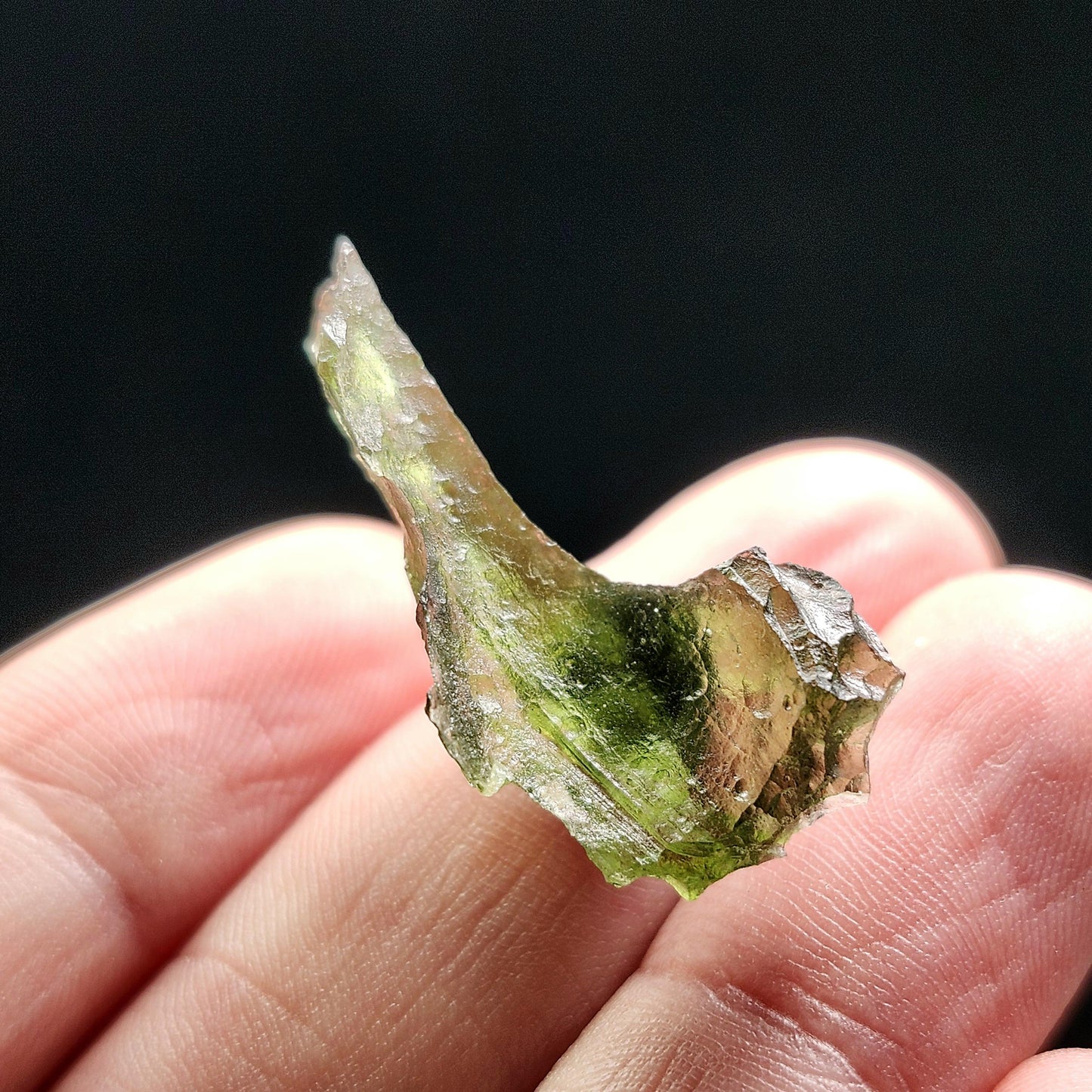 Authentic Moldavite Tektite Specimen 2.17g