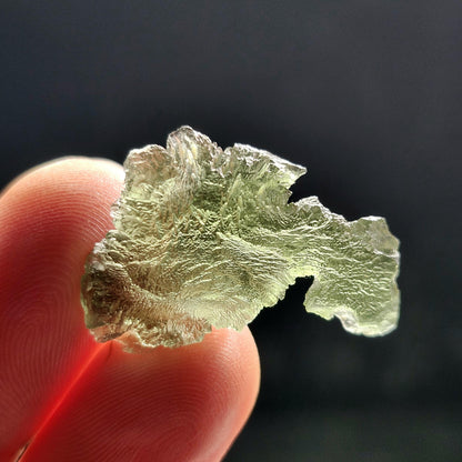 Moldavite Crystal Specimen 2.34g