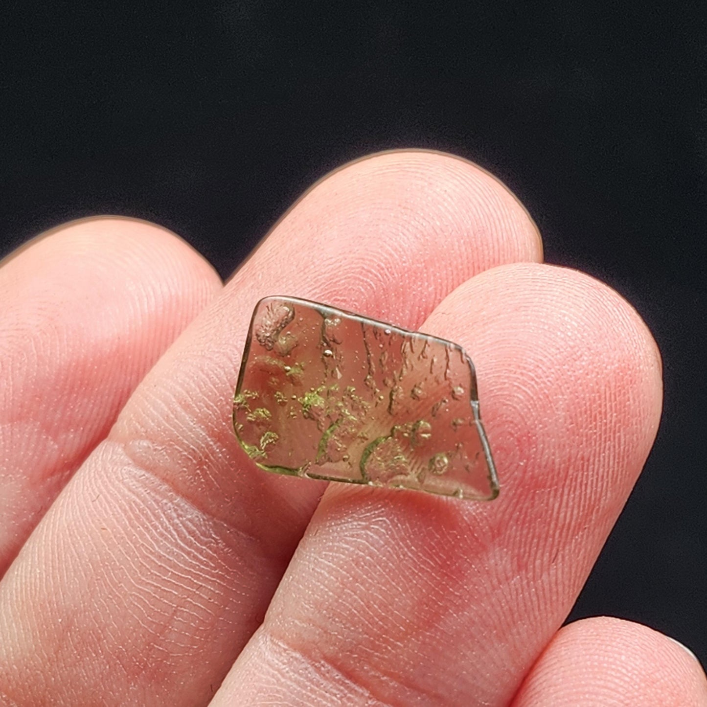 Polished Moldavite .4g
