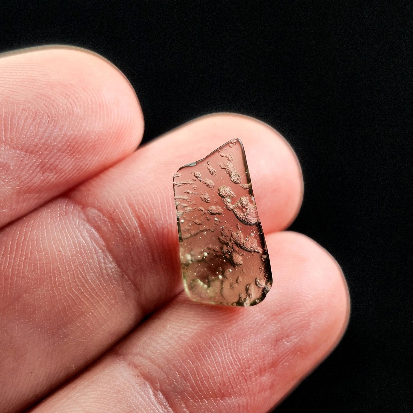 Polished Moldavite .4g