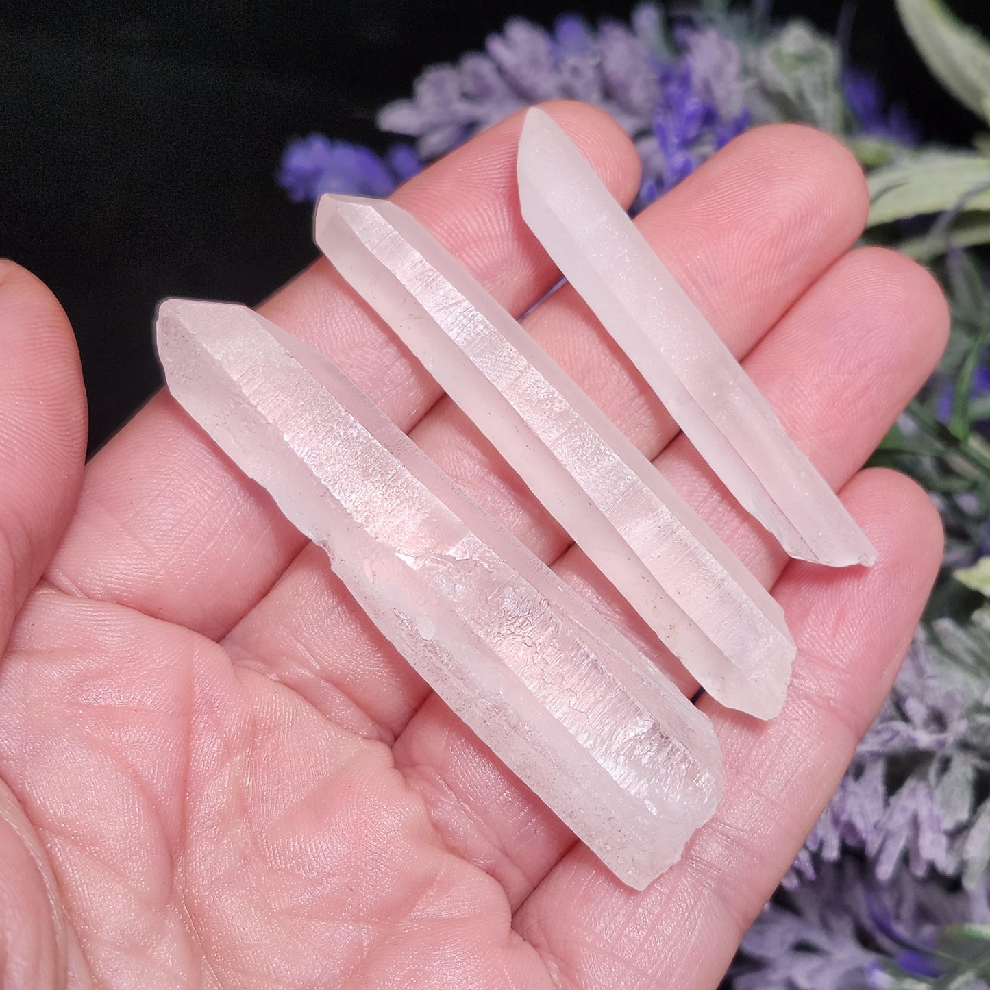 Angel Chime Frosted Quartz Crystal