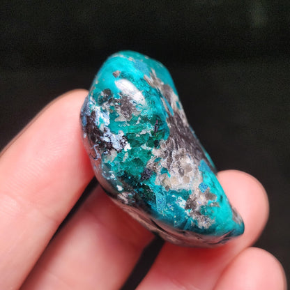 Dioptase Crystal Specimen 43g: Congo Green Gemstone