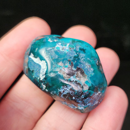 Dioptase Crystal Specimen 43g: Congo Green Gemstone