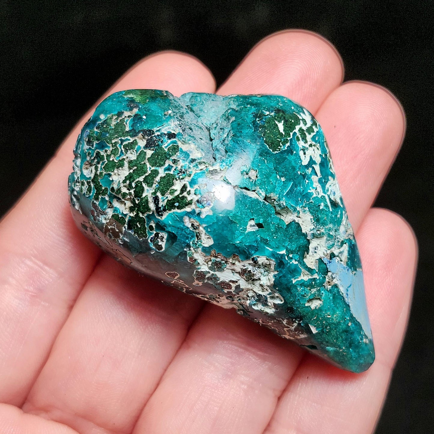 Dioptase Crystal Specimen 44g: Congo Green Gemstone