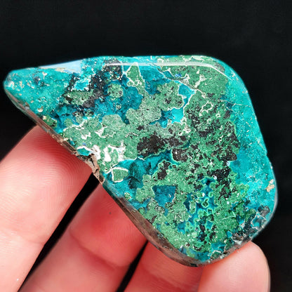 Dioptase Crystal Specimen 44g: Congo Green Gemstone