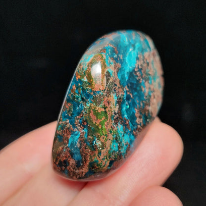 Dioptase Crystal Specimen 43g: Congo Green Gemstone