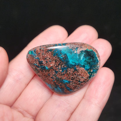 Dioptase Crystal Specimen 43g: Congo Green Gemstone