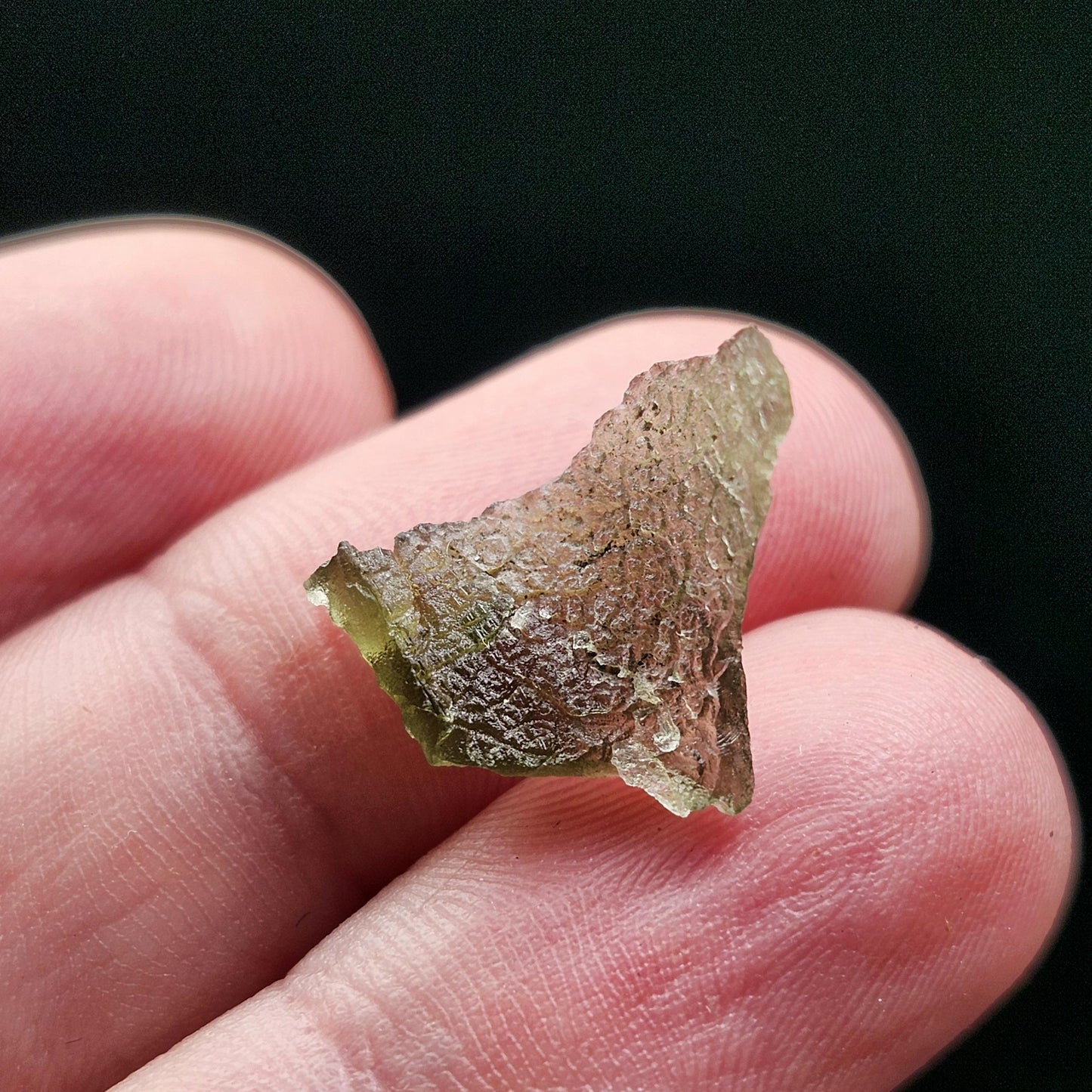 Angel Chime Moldavite .4g