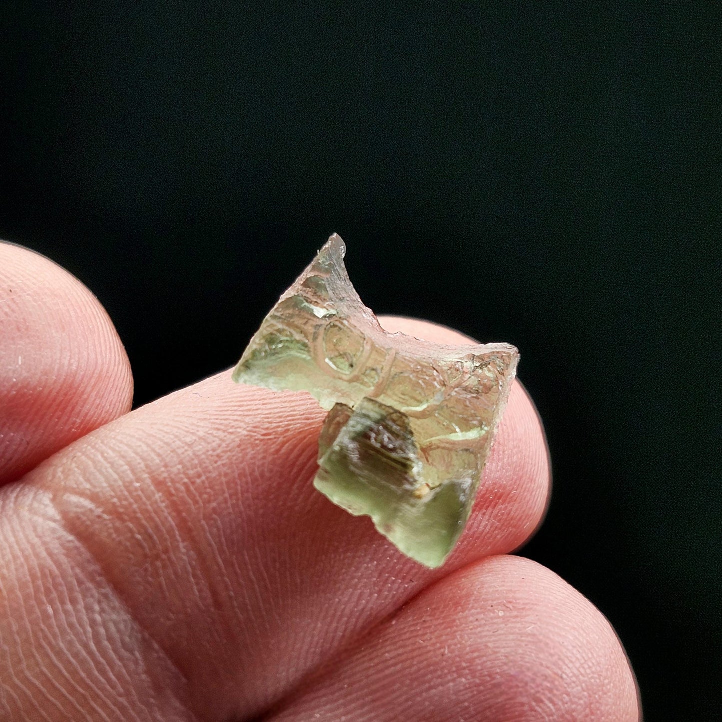 Angel Chime Moldavite .3g