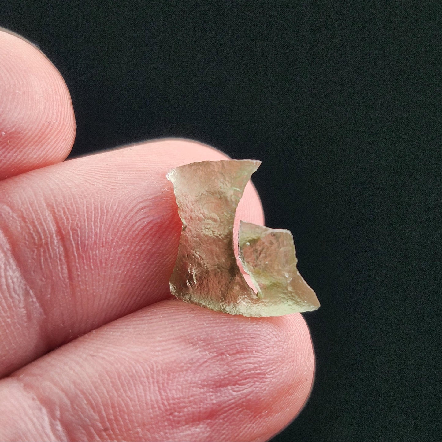 Angel Chime Moldavite .3g