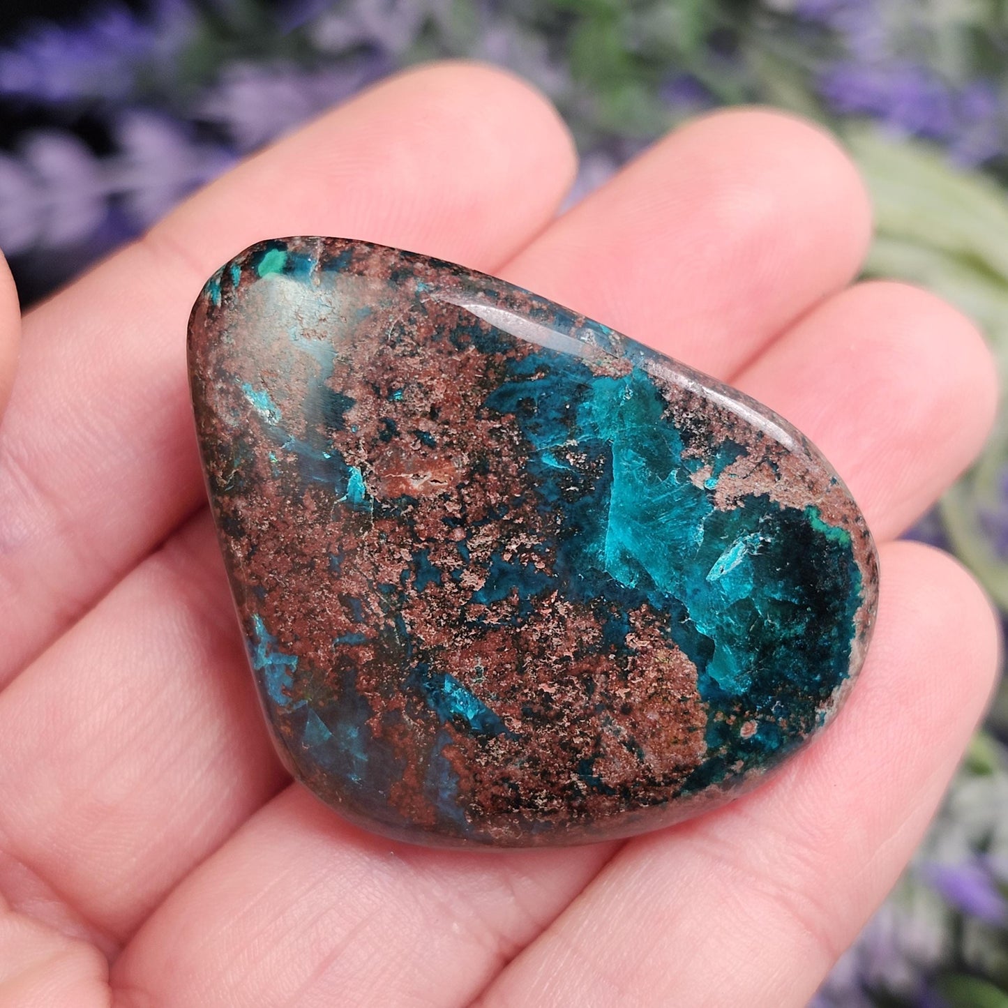 Dioptase Crystal Specimen 43g: Congo Green Gemstone