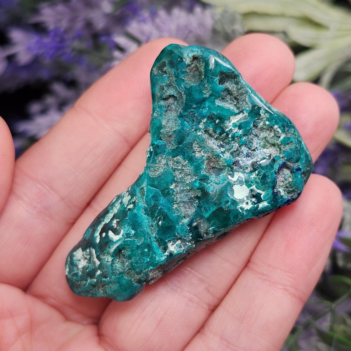 Dioptase Crystal Specimen 30g: Congo Green Gemstone