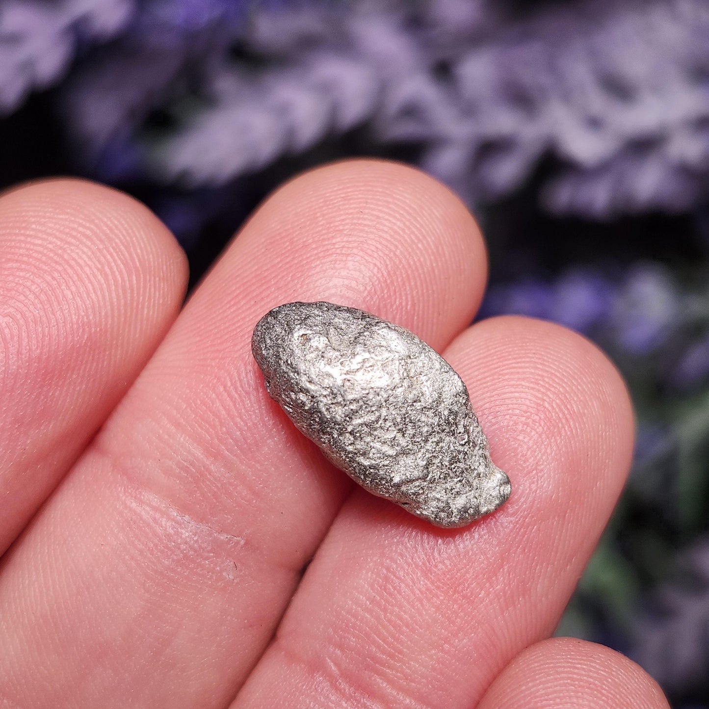 Silver Nugget "Halfbreed" Specimen (4.1 grams), Silver Ore with Copper