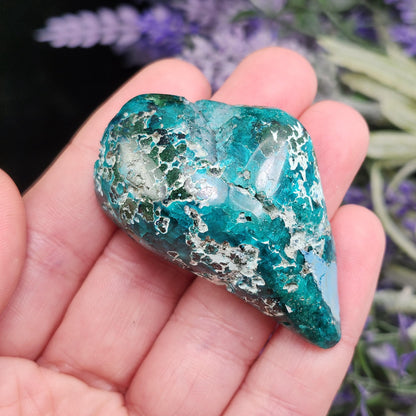 Dioptase Crystal Specimen 44g: Congo Green Gemstone