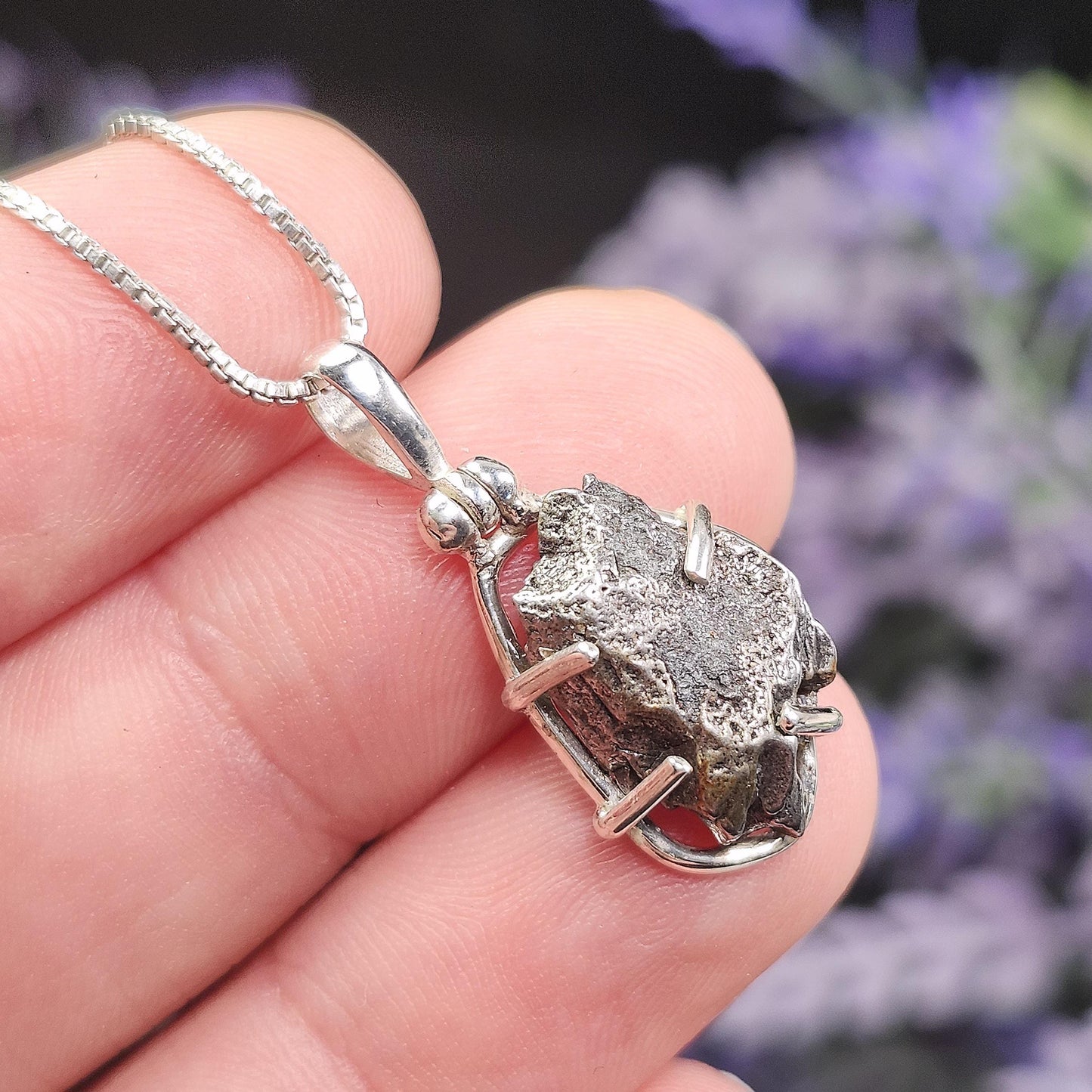 Campo del Cielo Meteorite Pendant