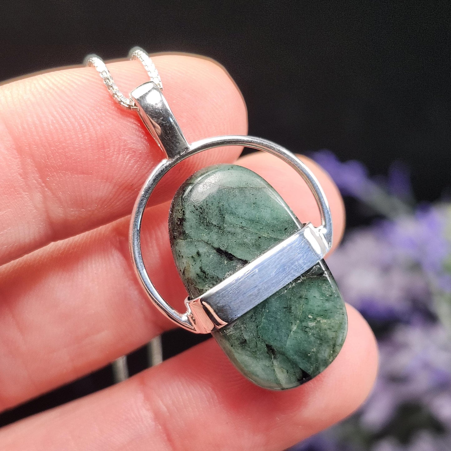 Brazilian Emerald Pendant