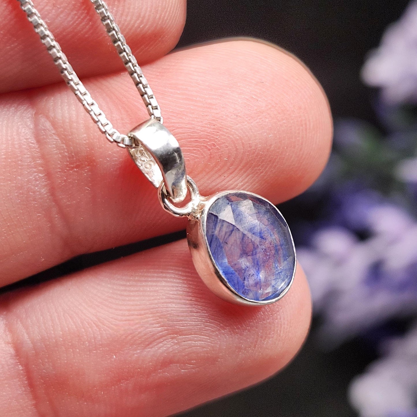 Blue Sapphire Pendant