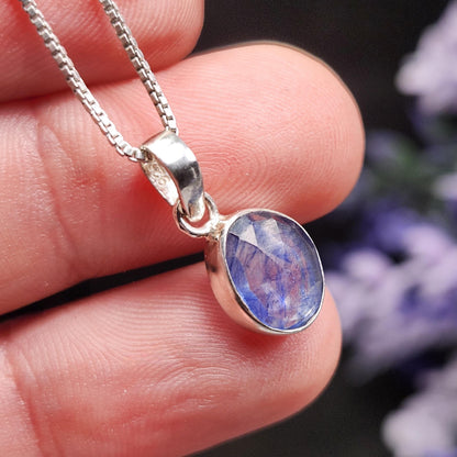 Blue Sapphire Pendant