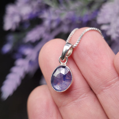 Blue Sapphire Pendant