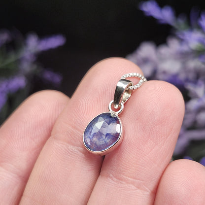 Blue Sapphire Pendant