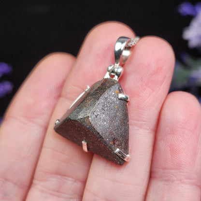 Chondrite Meteorite Pendant