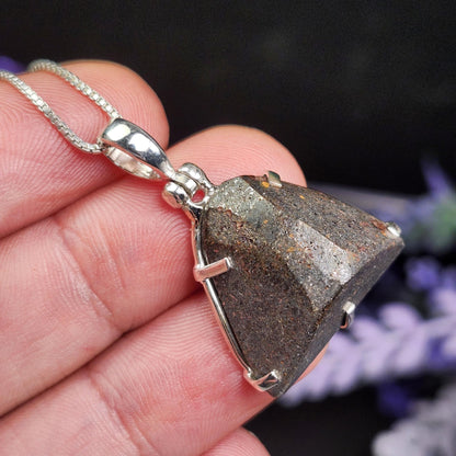 Chondrite Meteorite Pendant