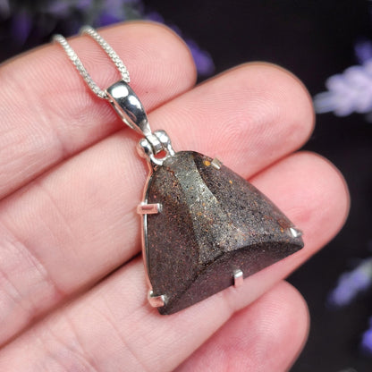Chondrite Meteorite Pendant