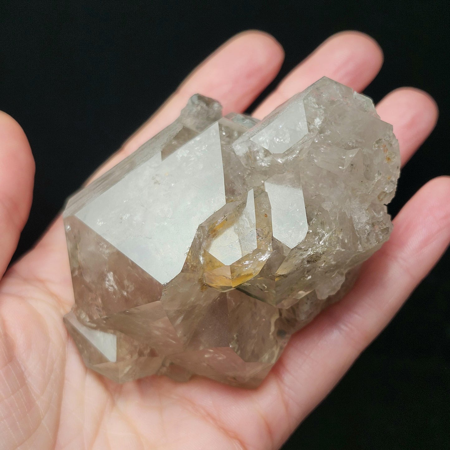 Lodolite Garden Quartz Crystal 244g