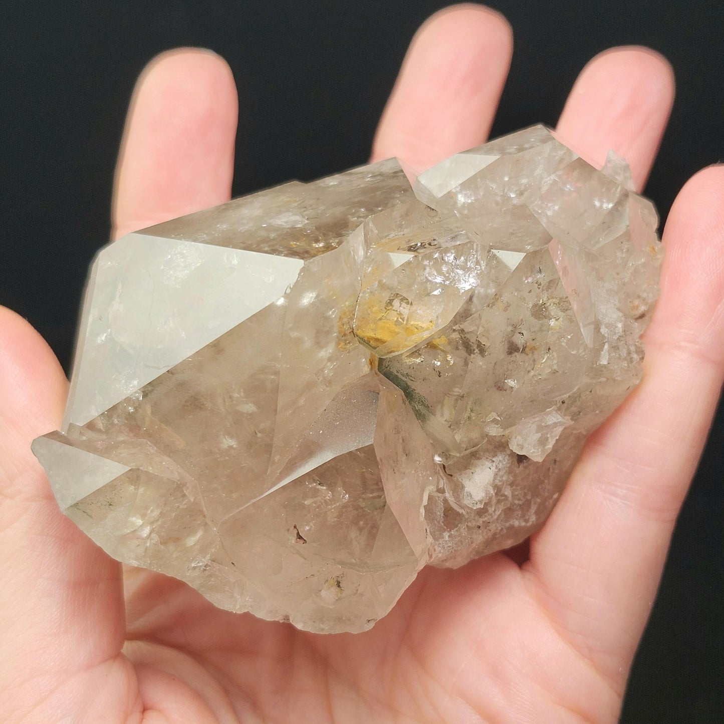 Lodolite Garden Quartz Crystal 244g