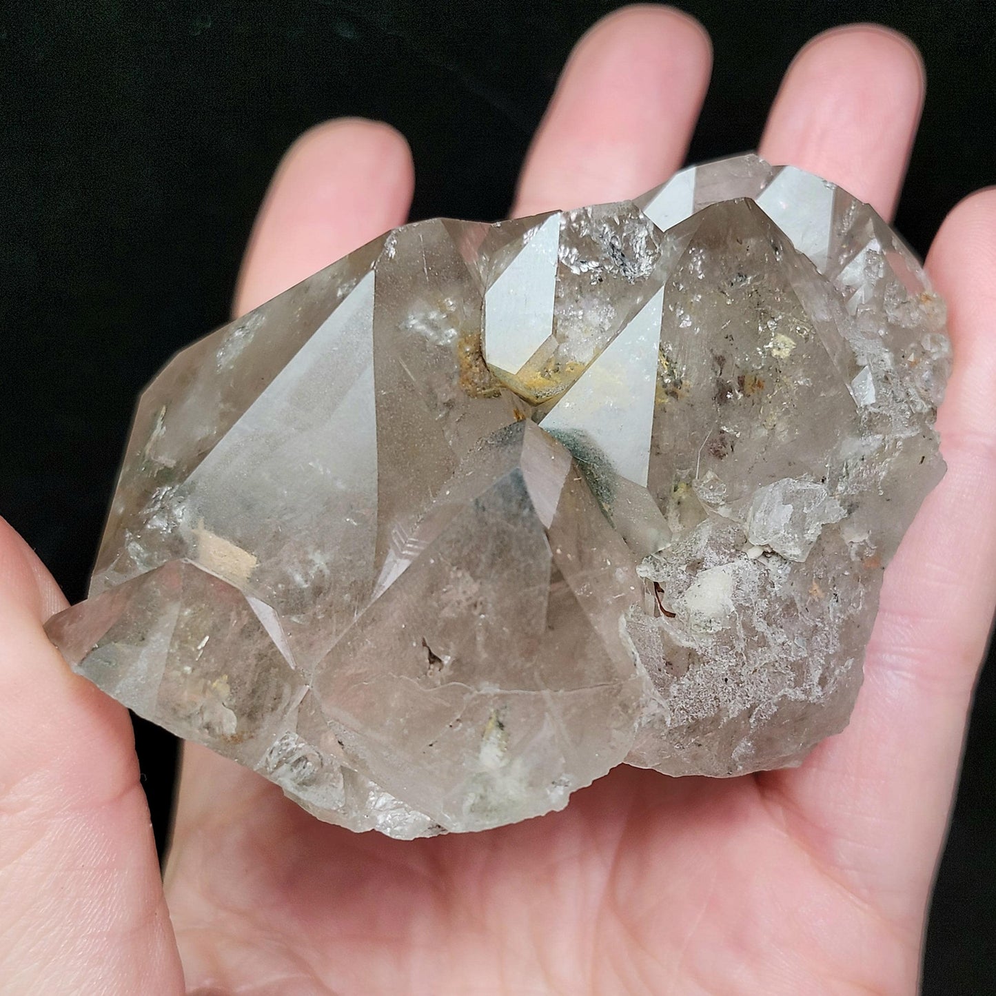 Lodolite Garden Quartz Crystal 244g
