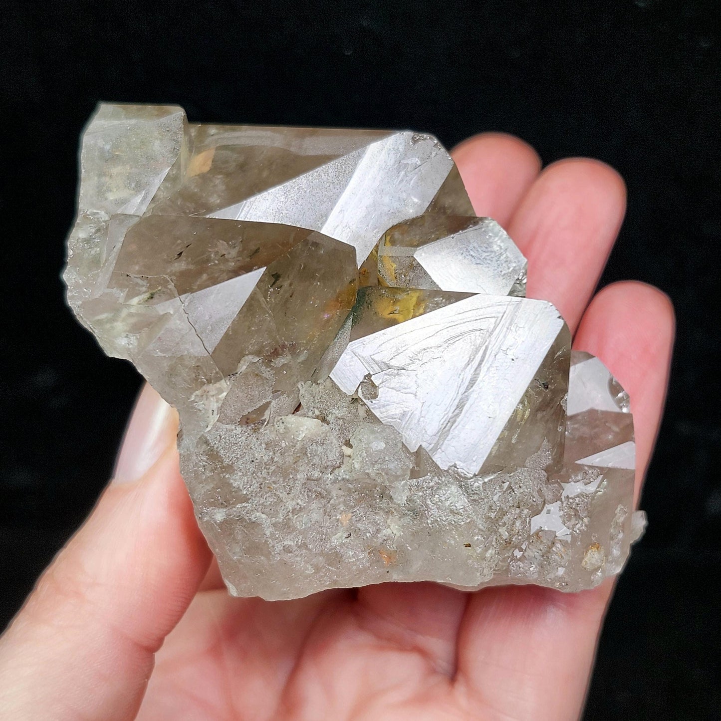 Lodolite Garden Quartz Crystal 244g