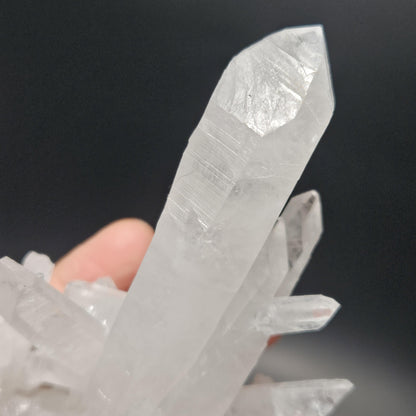 Arkansas Quartz Crystal Cluster, 343 grams