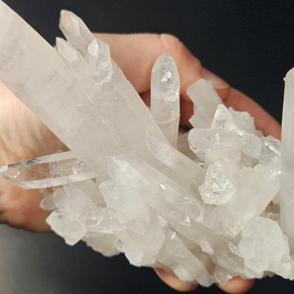 Arkansas Quartz Crystal Cluster, 343 grams