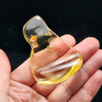 Amber with Bugs & Static ENHYDRO 11.5g