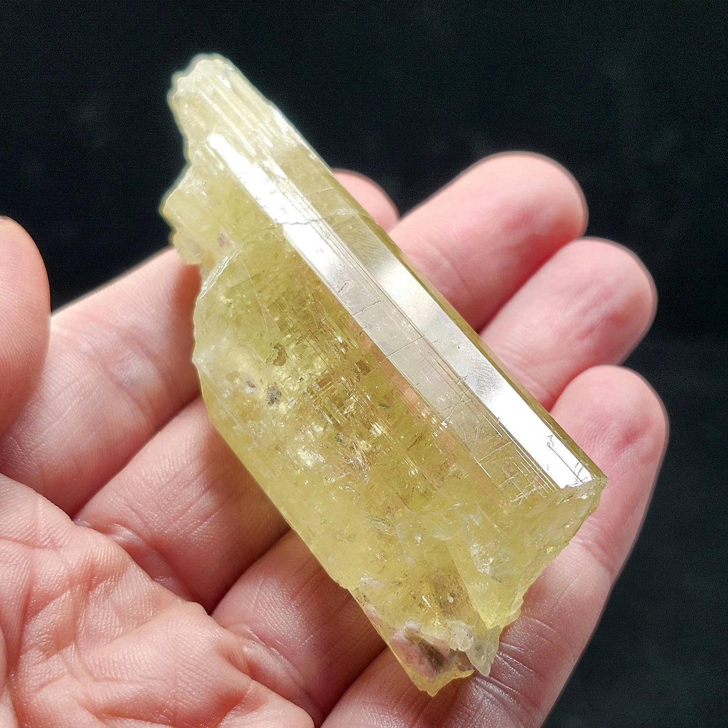 Golden Heliodor Crystal 47g