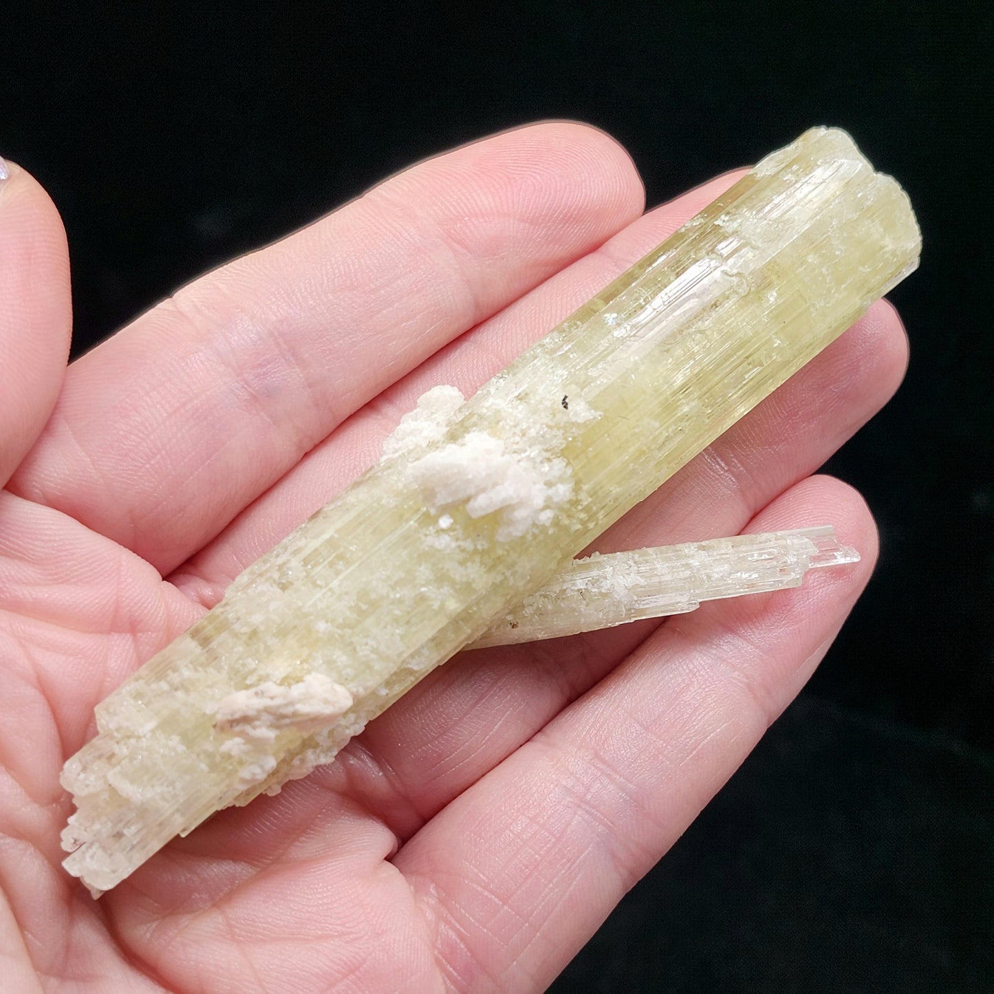 Heliodor Crystal Specimen 43.85g, Brazilian Gold Heliodor Specimen