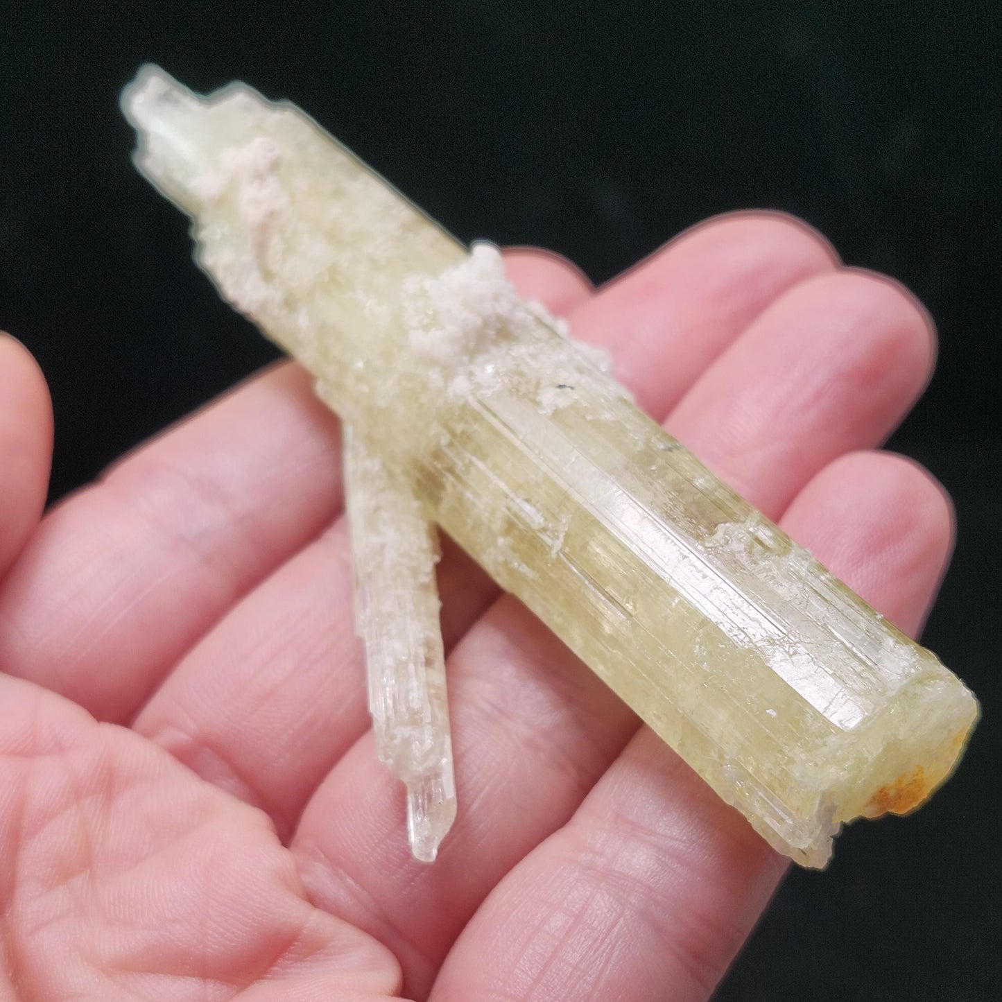 Heliodor Crystal Specimen 43.85g, Brazilian Gold Heliodor Specimen