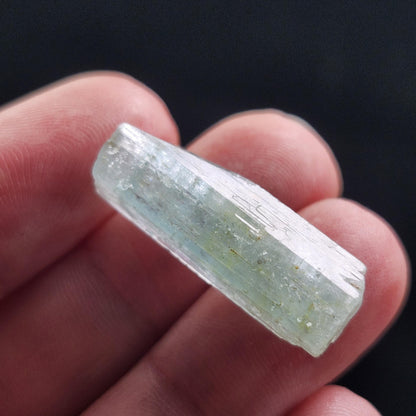 Terminated Aquamarine Crystal from Nigeria 3.55g, Nigerian Emerald Aquamarine, Vanadium Beryl