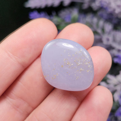 Blue Chalcedony Crystal