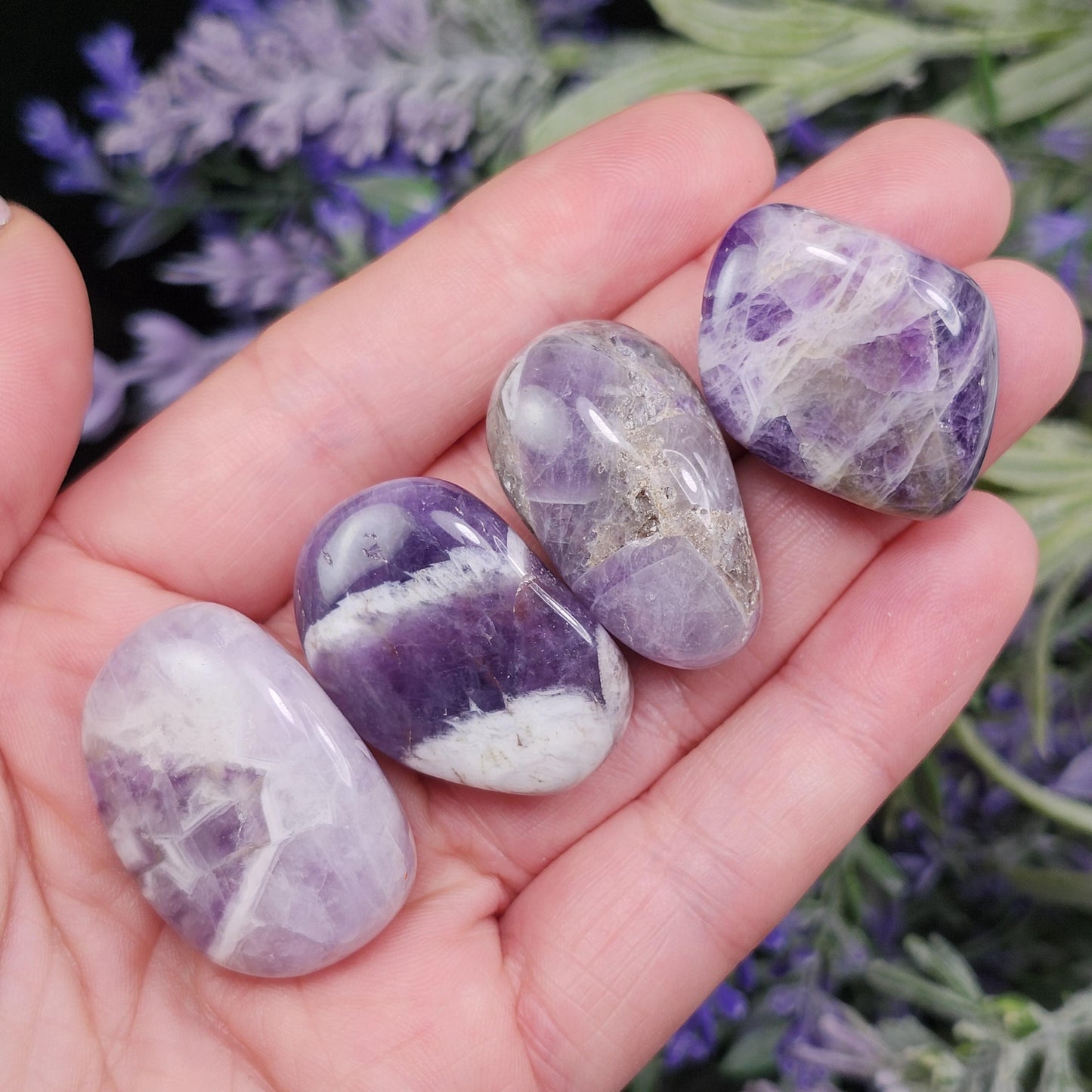 Chevron Amethyst Stone