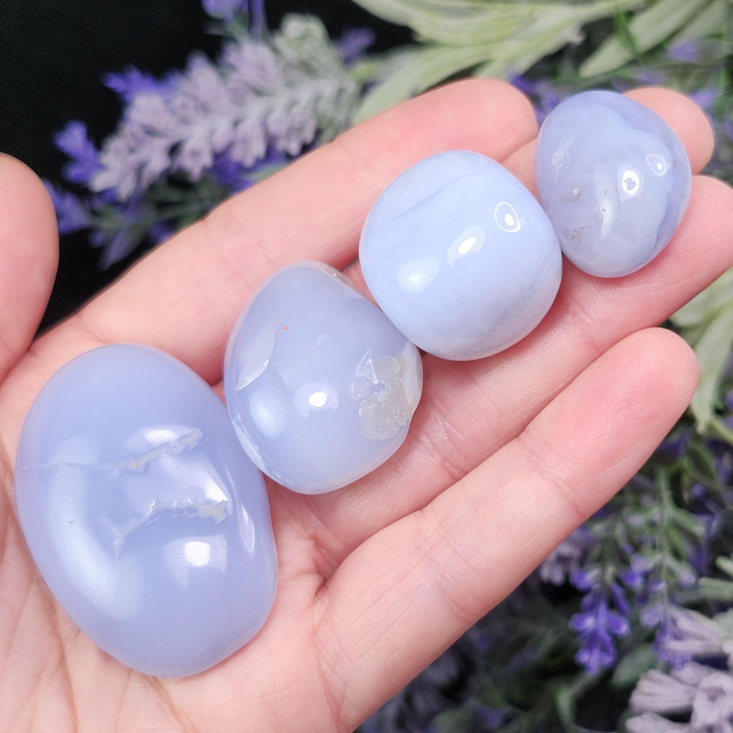 Blue Lace Agate Stone