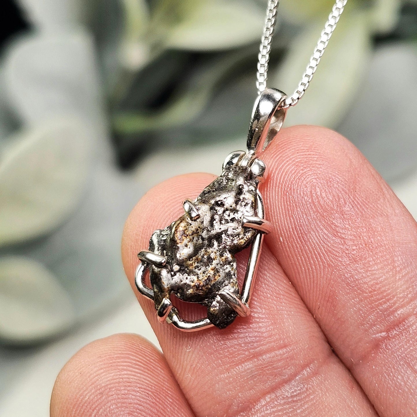 Campo del Cielo Meteorite Pendant