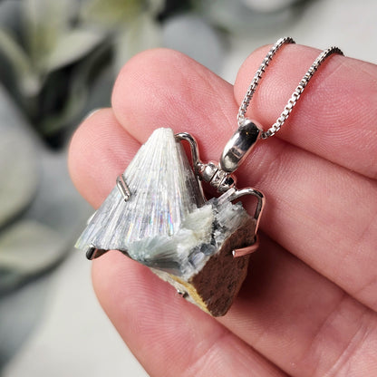 Wavellite Sterling Silver Pendant