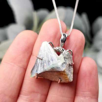 Wavellite Sterling Silver Pendant