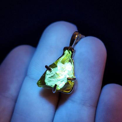 Orange Zincite Pendant