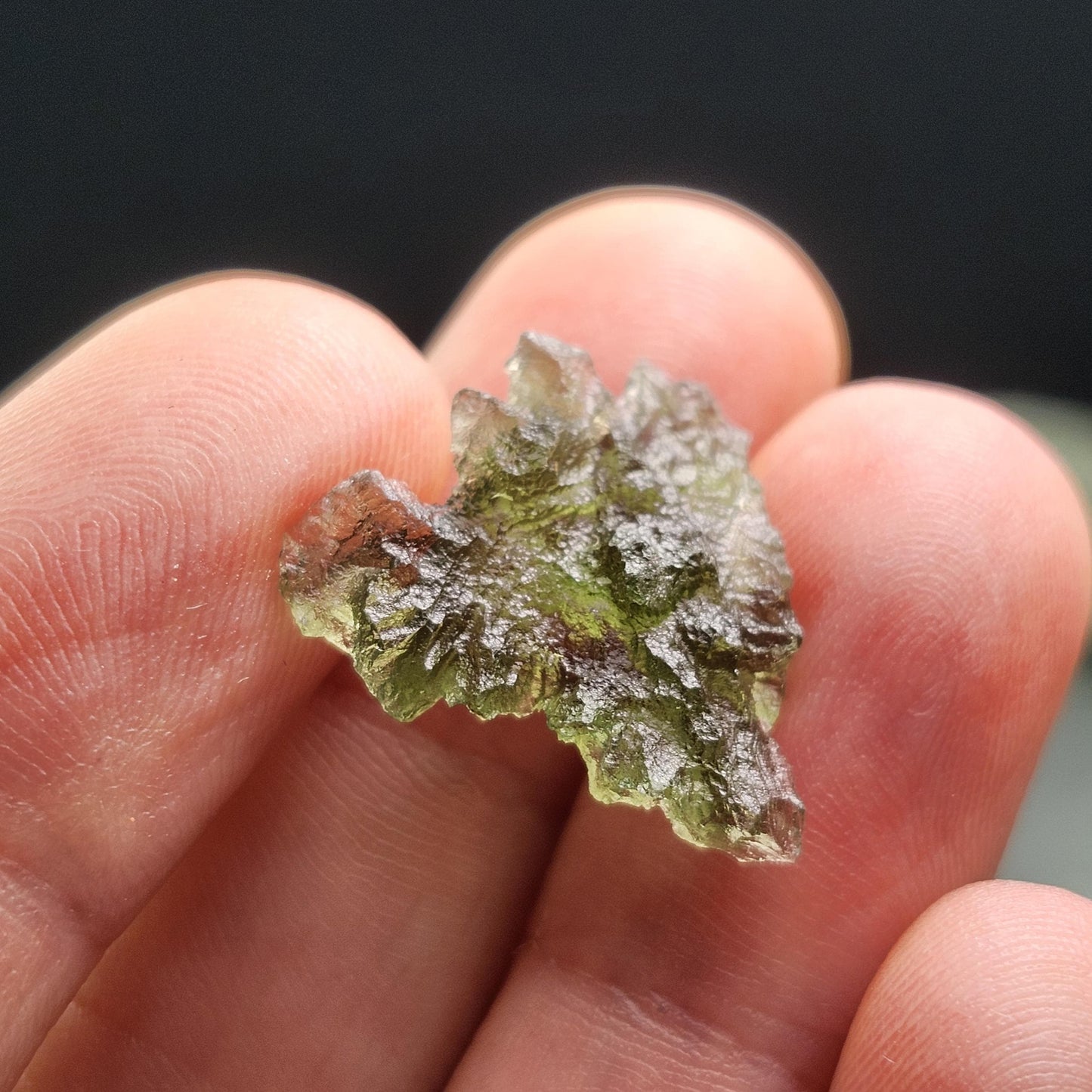 Besednice Moldavite "Hedgehog" 1.28g